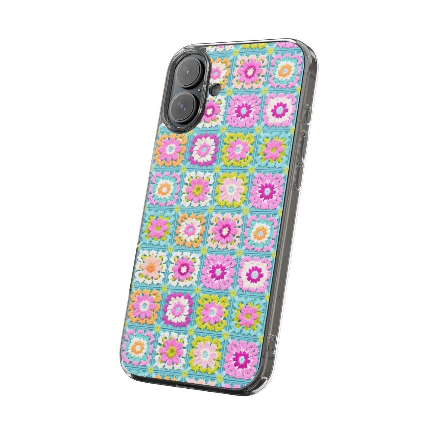 Granny Square Phone Case Brights