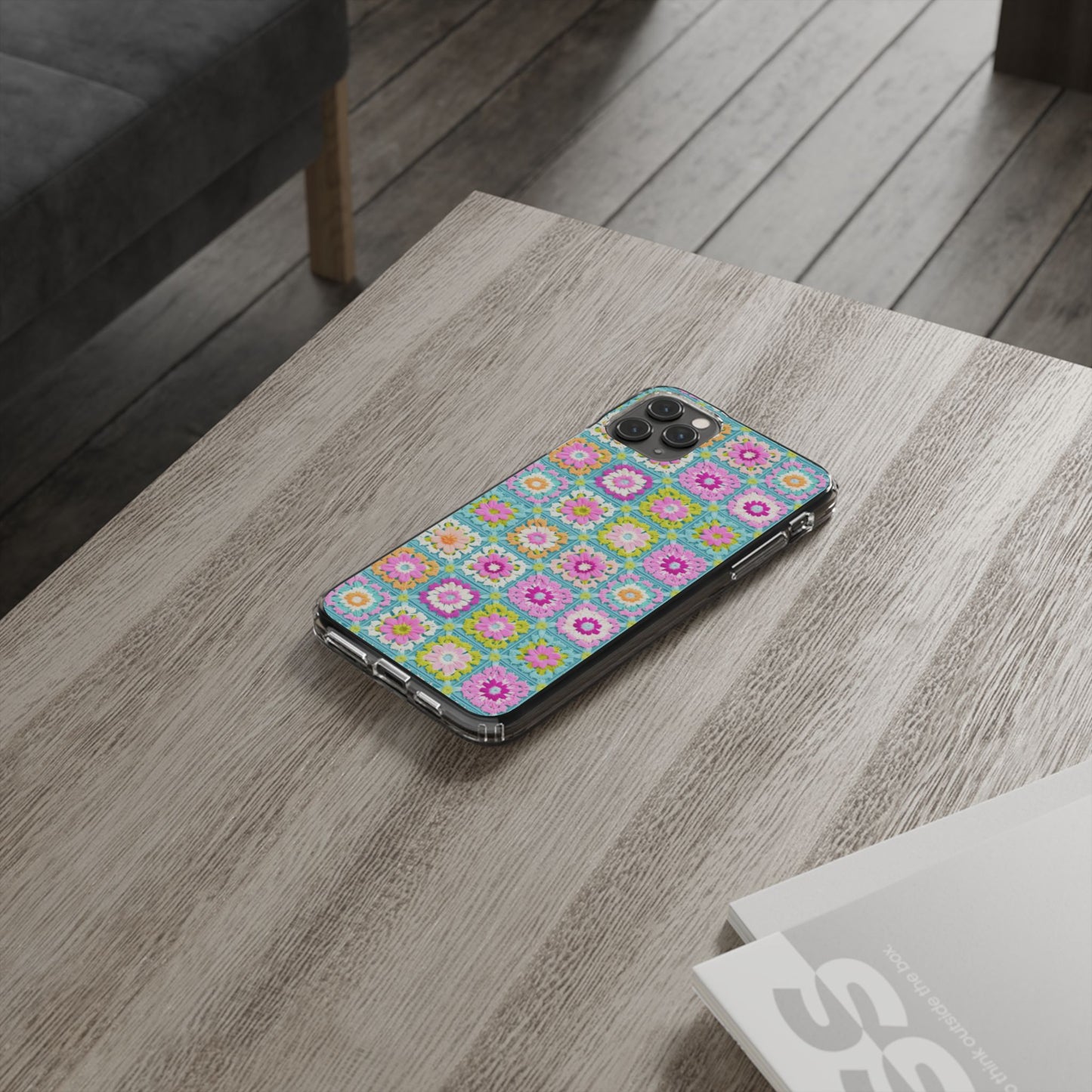 Granny Square Phone Case Brights