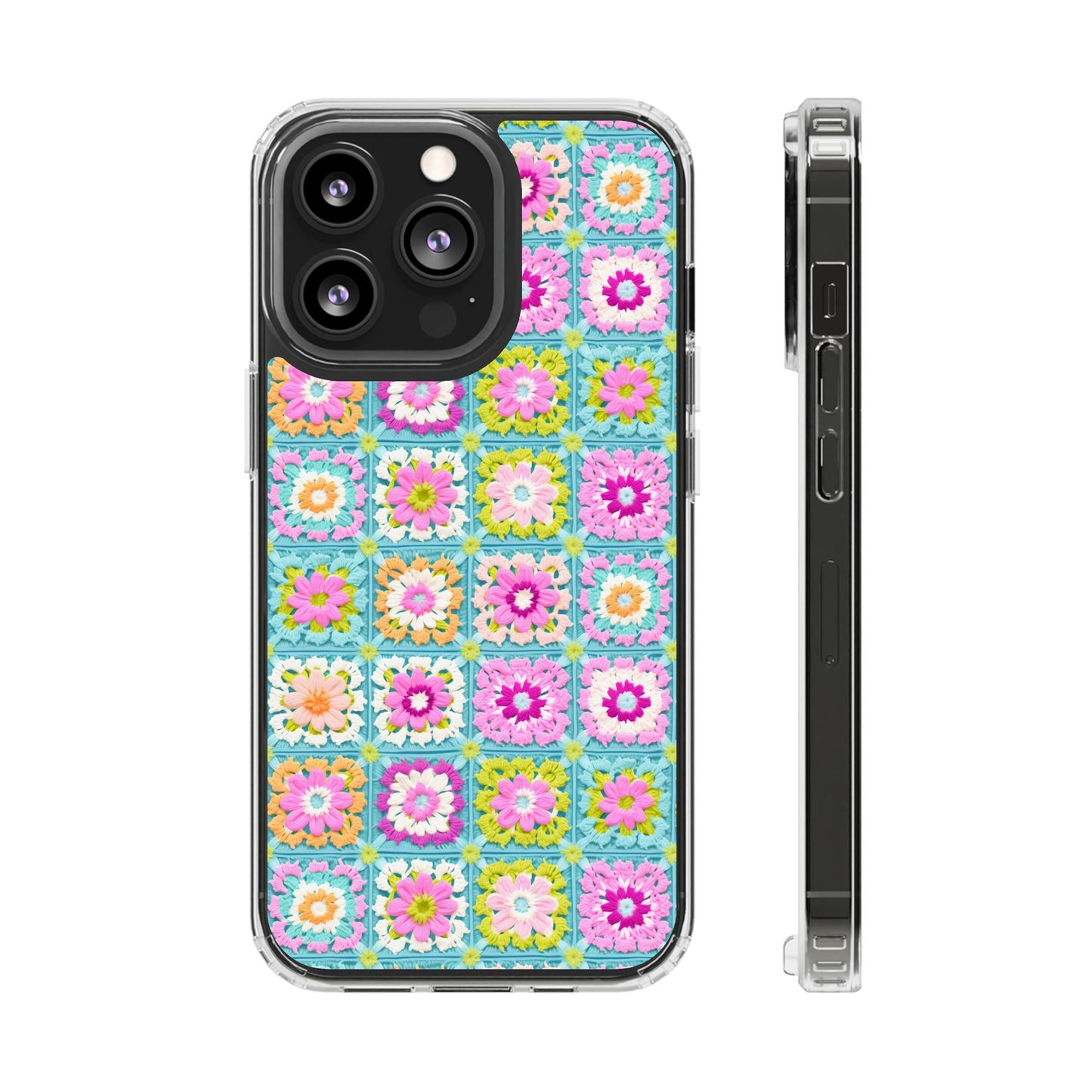 Granny Square Phone Case Brights