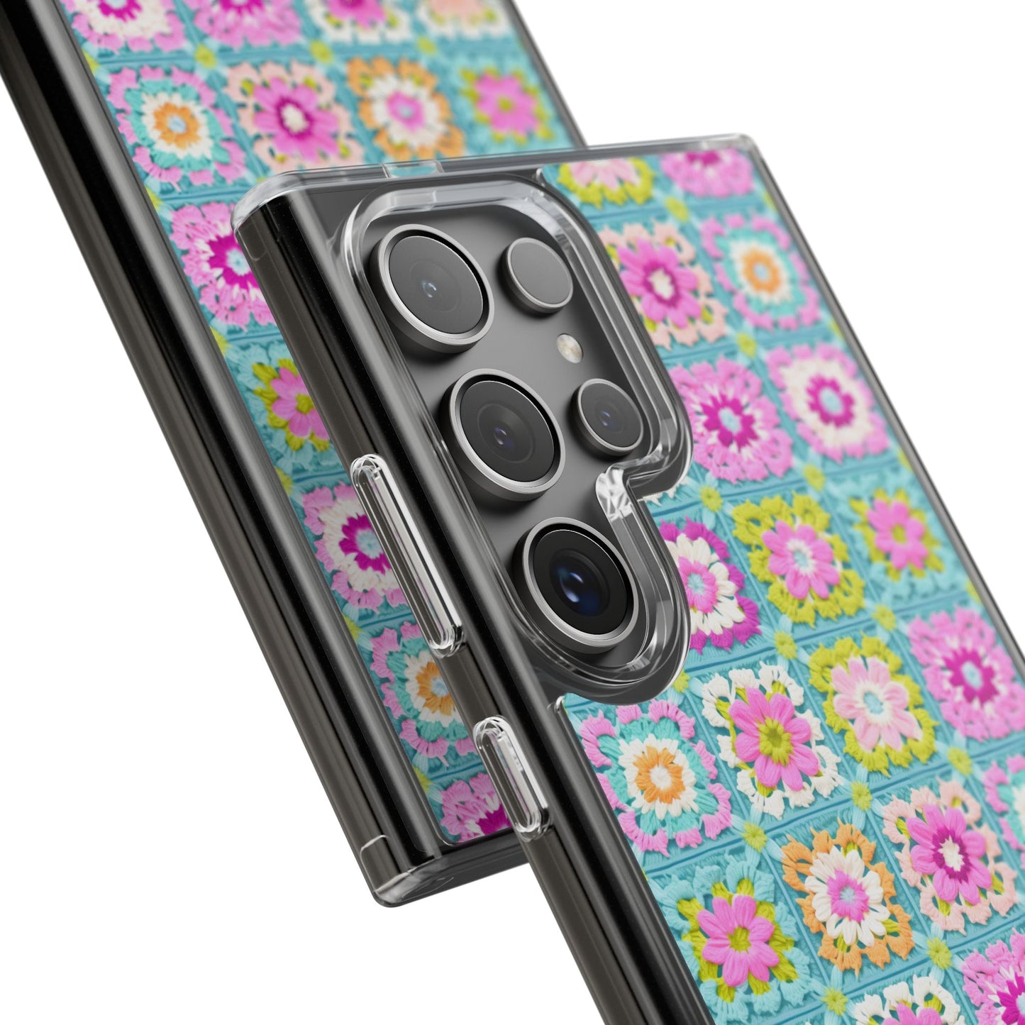 Granny Square Phone Case Brights