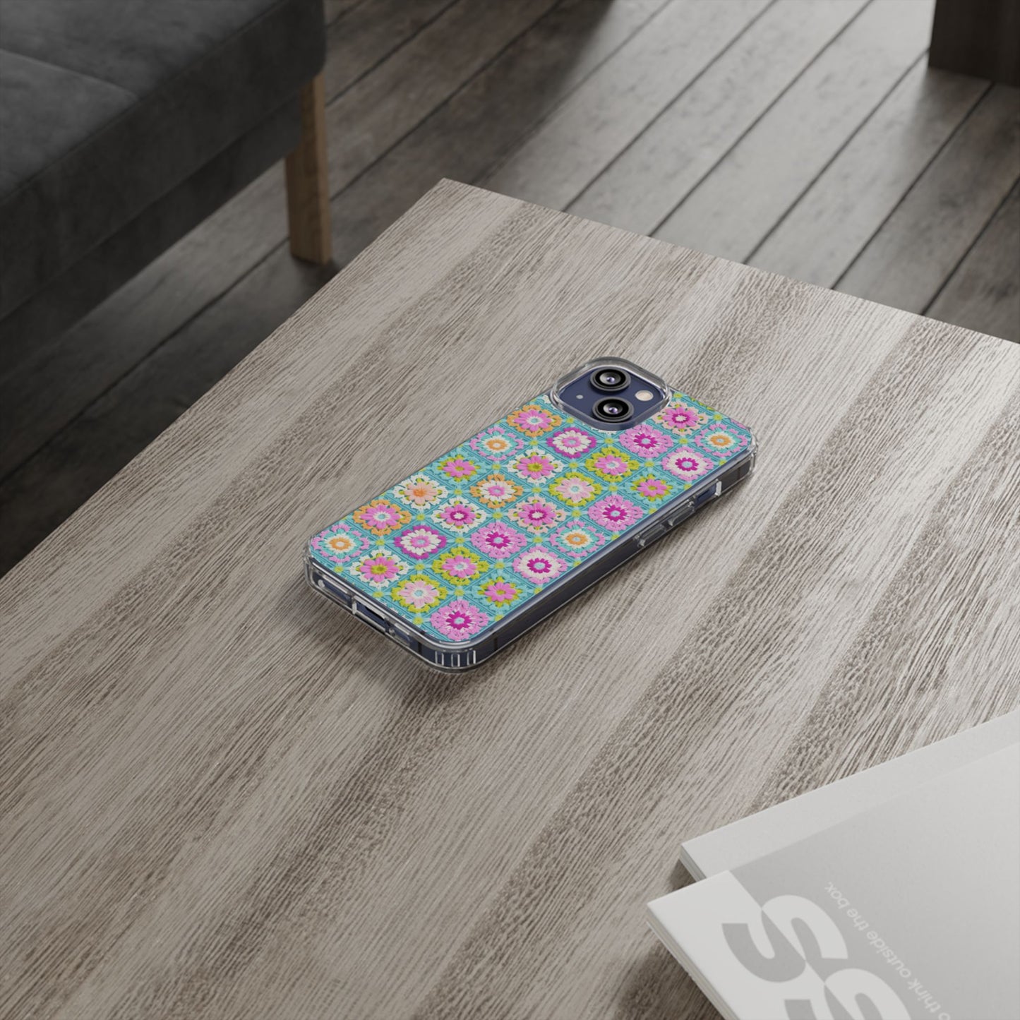Granny Square Phone Case Brights
