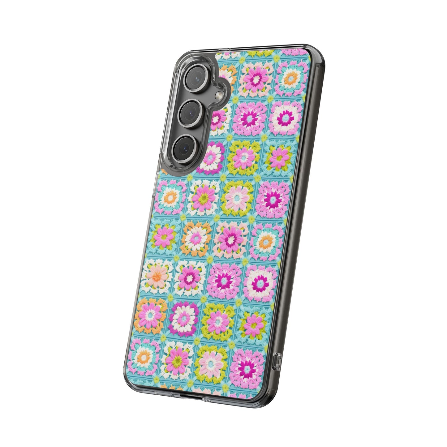 Granny Square Phone Case Brights
