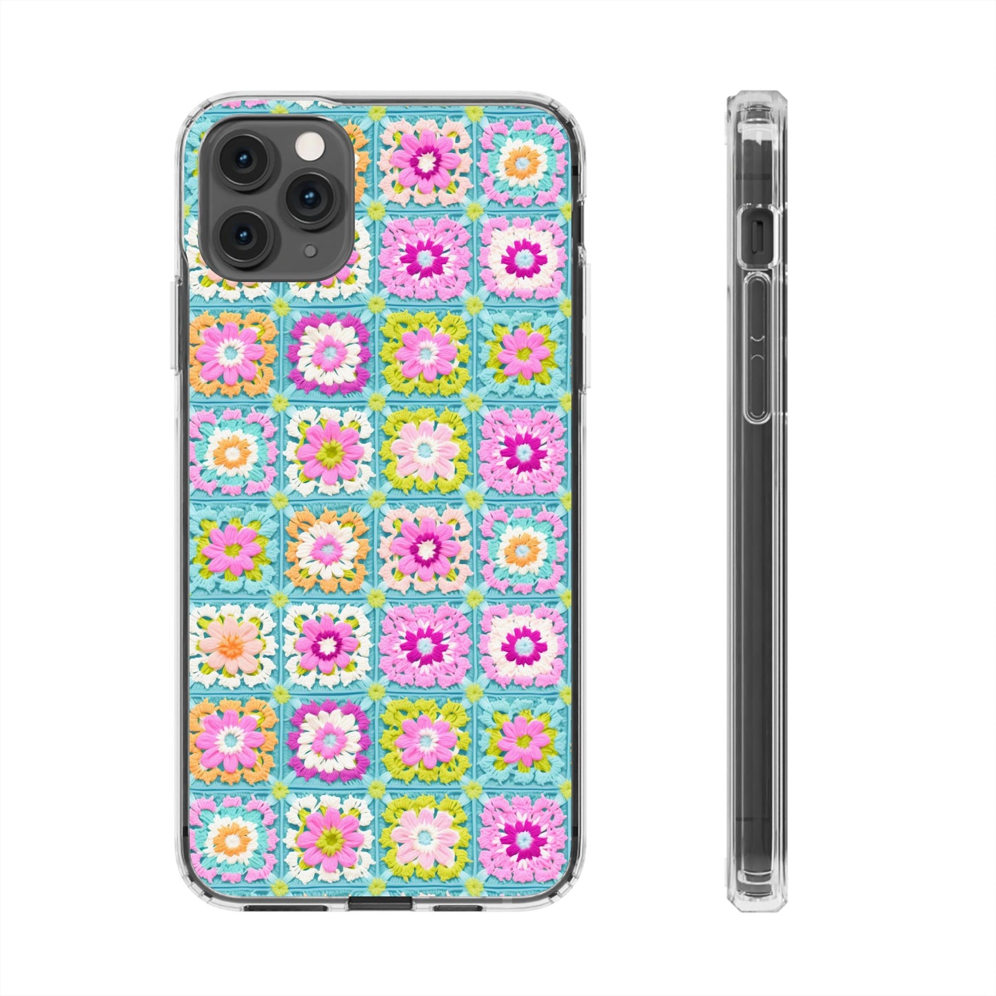 Granny Square Phone Case Brights