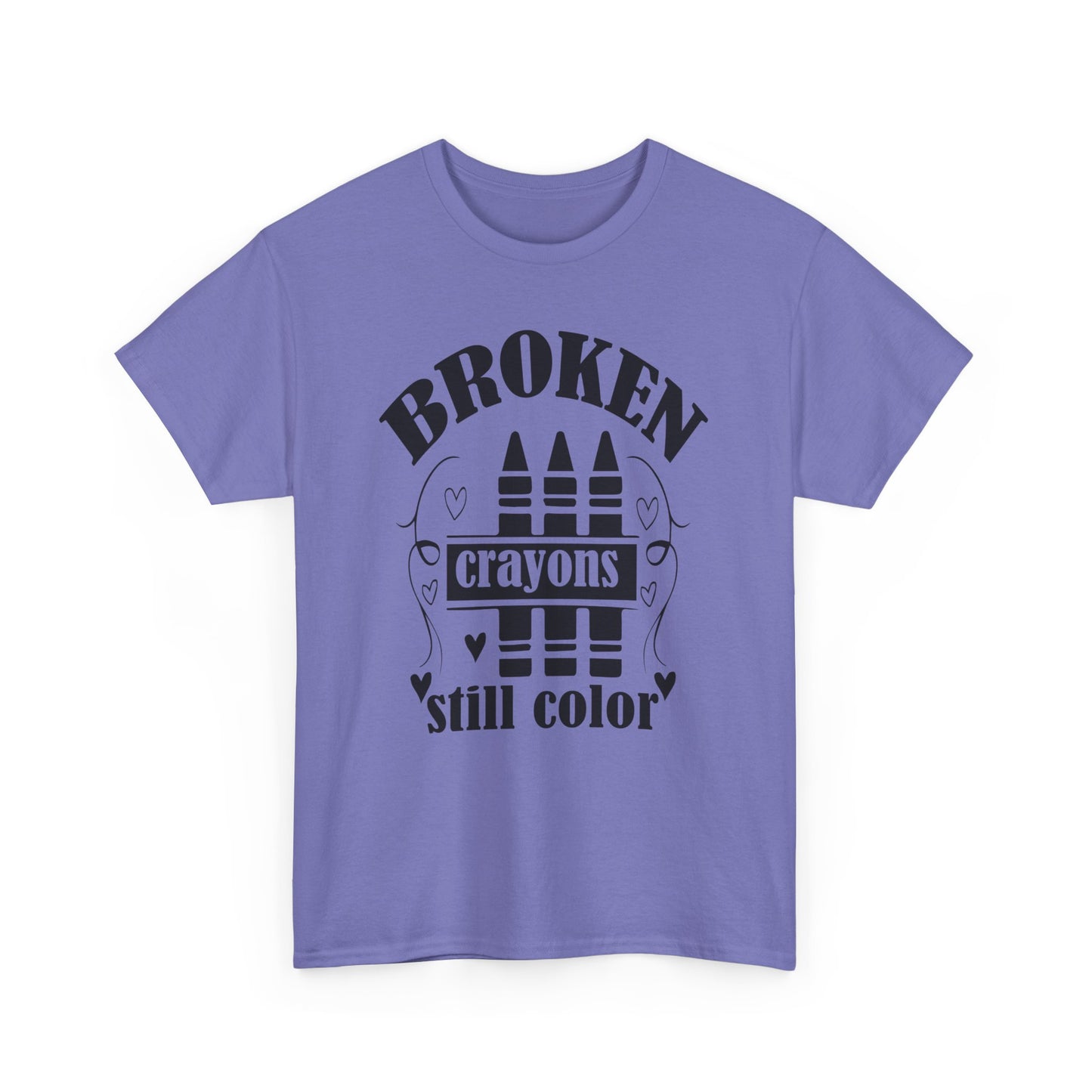 Broken Crayons Unisex T-Shirt