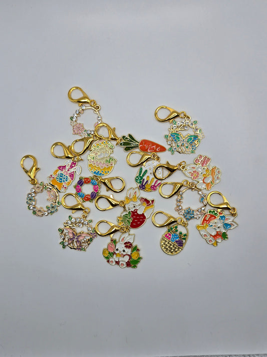 Stitch Marker - Don't Worry, Be Hoppy