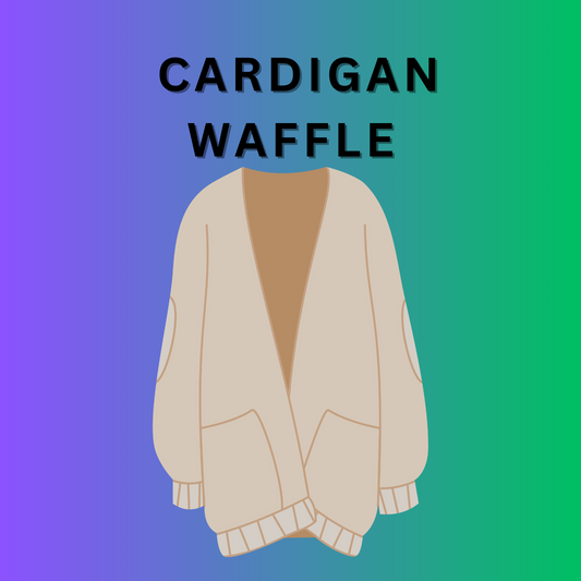 Cardigan waffle